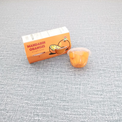 113g Mandarin Naranjas Segmento en Splenda Snack Cup